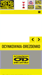 Mobile Screenshot of ocynkownia-drezdenko.eu